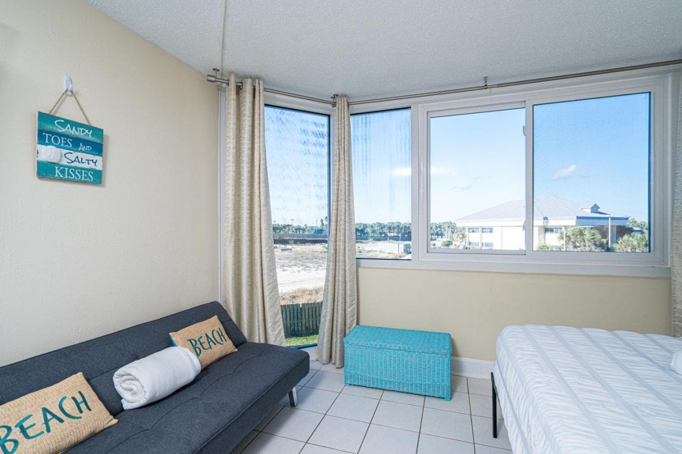 Seas The Day - Top Of The Gulf 320 - Beach Front Resort - Free Beach Chair Service Panama City Beach Exterior photo